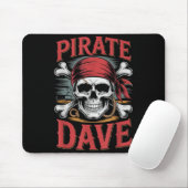 Piraat dave muismat (Met muis)