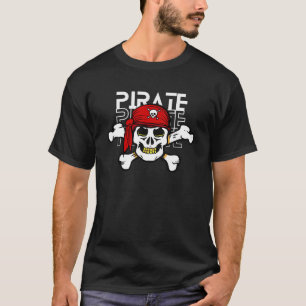 Piraat design Heren Basic T-Shirt