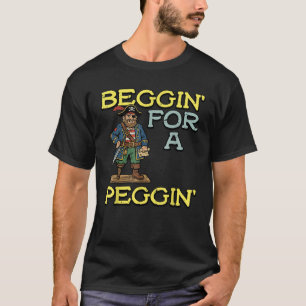Piraat die smeekt om een piraat grappig ongepaste t-shirt