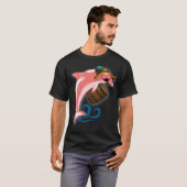 Piraat Dolfijn T-shirt (Voorkant volledig)