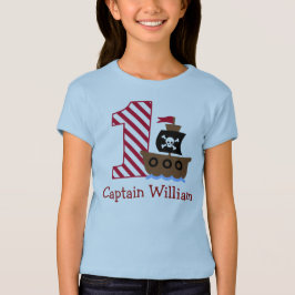  piraat eerste verjaardag shirt een jaar