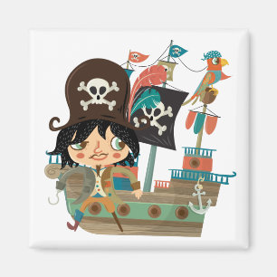 Piraat en het Schip van de Piraat Magneet