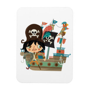 Piraat en het Schip van de Piraat Magneet