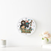 Piraat en Piratenschip Ronde Klok (Huis)