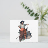 Piraat en schatten briefkaart (Staand voorkant)
