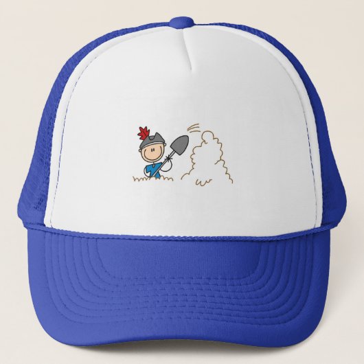 Piraat Graafhoed Trucker Pet (Voorkant)