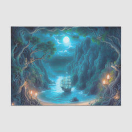 Piraat Hideaway Cove Decoupage Papier