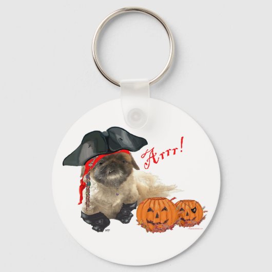 Piraat Hondje Sleutelhanger (Voorkant)