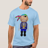 Piraat Johnny T-shirt (Voorkant)
