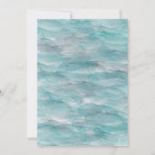 Piraat Jonge verjaardagsuitnodiging Ahoy matrozen Kaart (Achterkant)