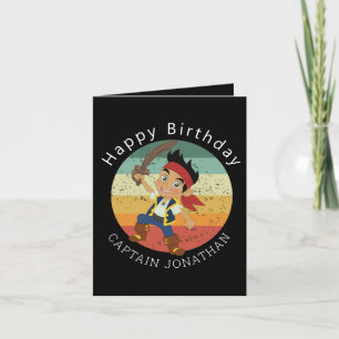Piraat Jongen Feestkaart Kaart