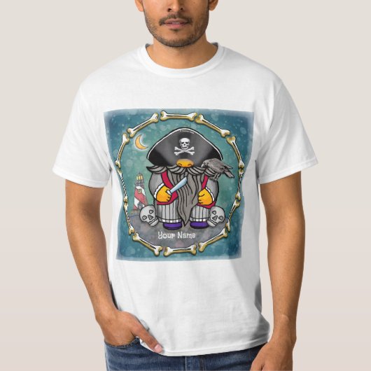Piraat kabouter t-shirt (Voorkant)