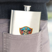 Piraat Kapitein Flask Flacon (Voorbeeld)