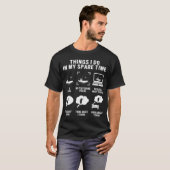 Piraat Kapitein Papa T-shirt (Voorkant volledig)