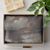 Piraat Kapitein Raven Portret Decoupage Tissuepapier (Geschenk)