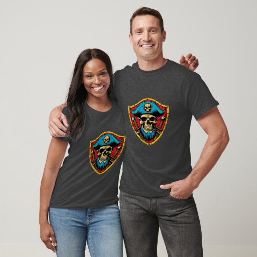 Piraat Kapitein T-Shirt (Unisex)