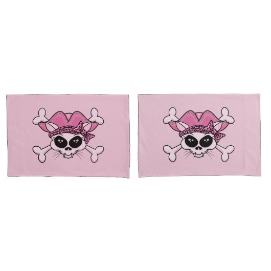 piraat Kat Kussensloop (Voorkant-Set)