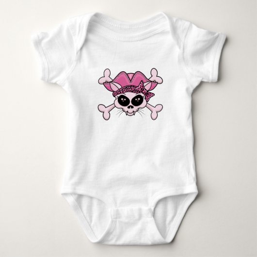 piraat Kat Romper (Voorkant)
