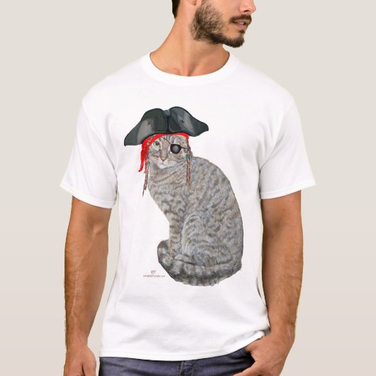 Piraat Kitty T-shirt (Voorkant)