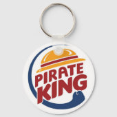 Piraat Koning Logo Sleutelhanger (Achterkant)
