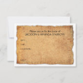 piraat liefde kaart (Achterkant)