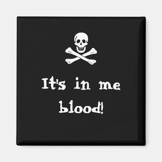 Piraat - Magneet (Voorkant)