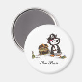 piraat magneet (Voorkant / Achterkant)