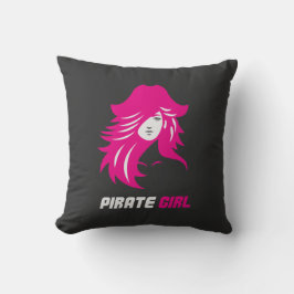 Piraat Meisje Baddie Esthetiek Kussen