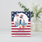 Piraat Meisje Schatkaart Fun Geboortepartij Briefkaart (Staand voorkant)