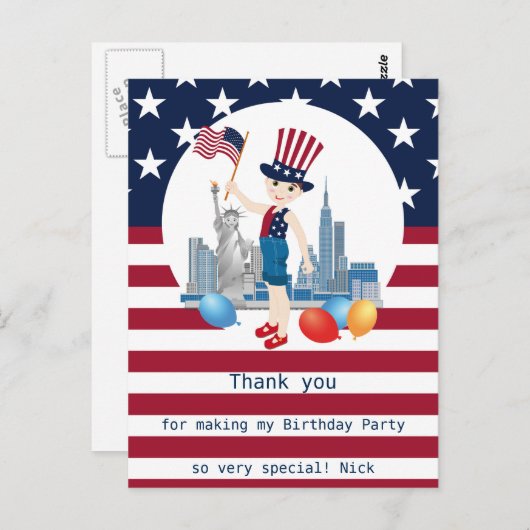 Piraat Meisje Schatkaart Fun Geboortepartij Briefkaart (Voorkant / Achterkant)