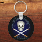 Piraat met een oorzaak sleutelhanger (Voorkant)