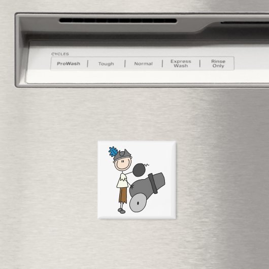 Piraat met kanon magneet (Insitu (Vaatwasser))