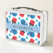 Piraat Octopus, Octopus Patroon, Zee, Jouw naam (Achterkant)