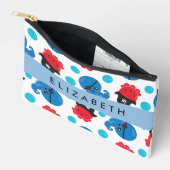 Piraat Octopus, Octopus Patroon, Zee, Jouw naam Etui (Open)