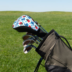 Piraat Octopus, Octopus Patroon, Zee, Jouw naam Golfheadcover