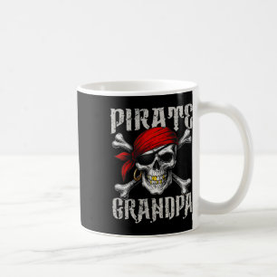 Piraat Opa Jolly Roger Vlag en Skull Crossbon Koffiemok