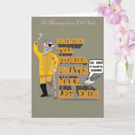 PIRAAT; OUDE ZOUTZAAI KAART (Orchidee)