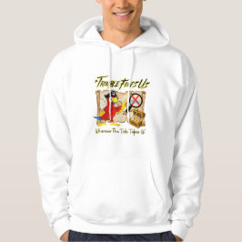 Piraat papegaai citaat hoodie