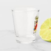Piraat papegaai citaat shot glas (Links)