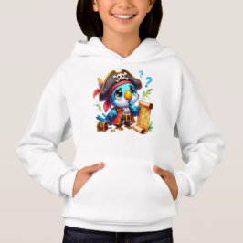 Piraat Papegaai Schattig Avontuur Kunst