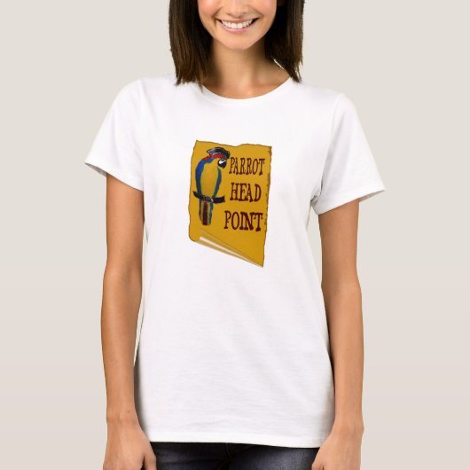 Piraat papegaai t-shirt (Voorkant)