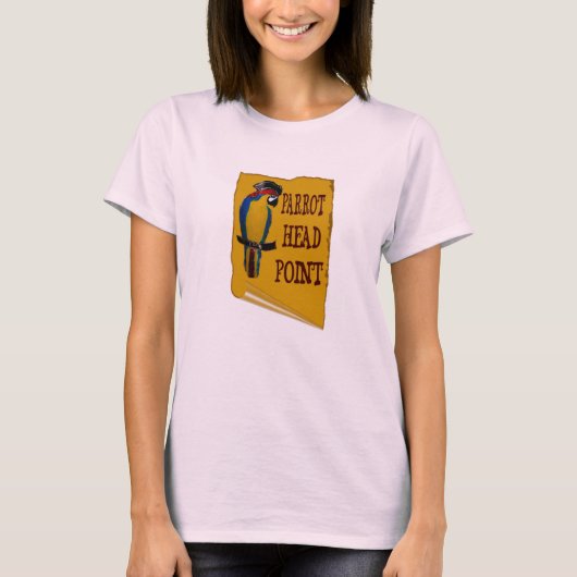 Piraat papegaai t-shirt (Voorkant)