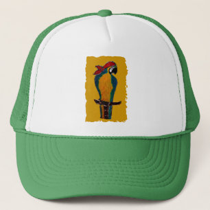 Piraat Papegaai Trucker Pet