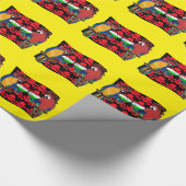 Piraat Papegaaien Cadeaupapier (Hoek)