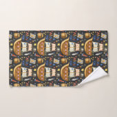 Piraat Patroon Trio Bad Handdoek (Handdoek)