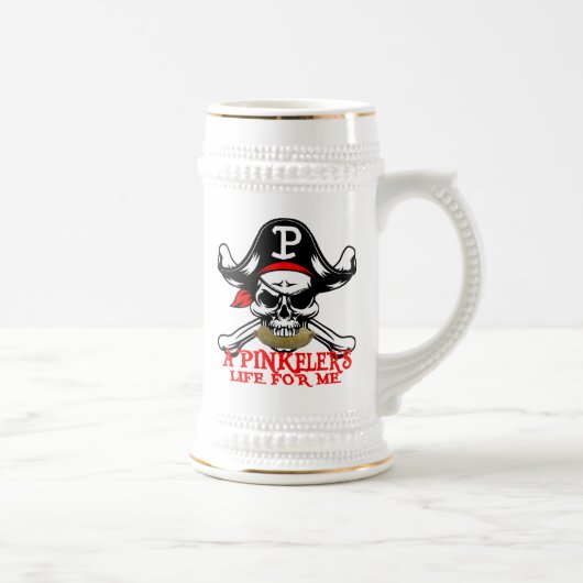 Piraat Pinkel Stein Bierpul (Rechts)