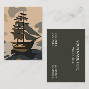 Piraat Piraten Schip Avontuur Piraat Visitekaartje