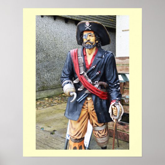 Piraat Poster (Voorkant)