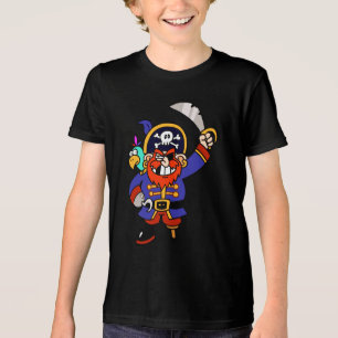 Piraat praten of over de plank lopen Tri-Blend shirt
