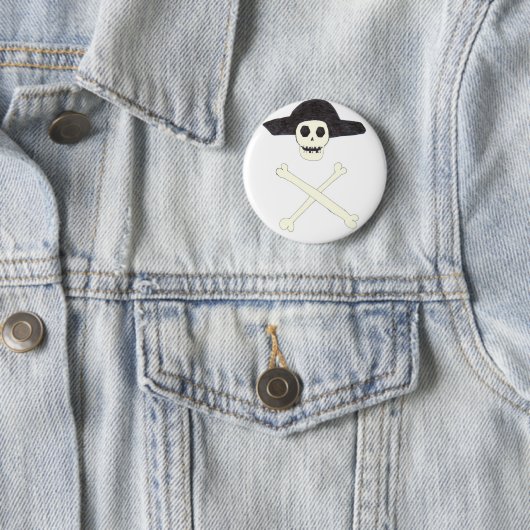 piraat ronde button 5,7 cm (In situ)